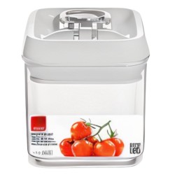 Tarro Hermético Square 0,5 L | 6 uds | Ibili 797105 | Alium Pro