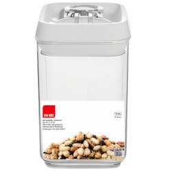 Tarro Hermético Square 0,9 L | 6 uds | Ibili 797109 | Alium Pro