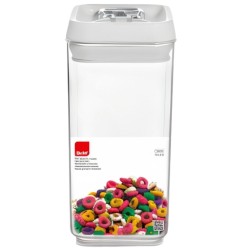 Tarro Hermético Square 1,2 L | 6 uds | Ibili 797112 | Alium Pro