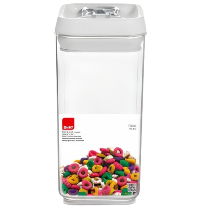 Tarro Hermético Square 1,2 L | 6 uds | Ibili 797112 | Alium Pro