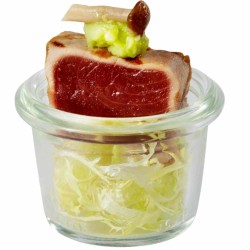 Tarros Gourmet de Cristal 0,16 L |Set de 12 | Buffet|APS Ref. 82371