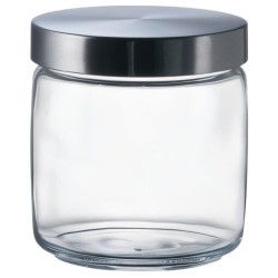 Tarro Cristal GIARA 0,75 L | Tapa Rosca Inox