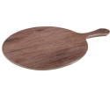 Bandeja servir pizza efecto madera 30 cm | Mango