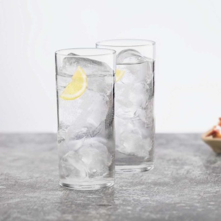 Vasos Altos JERTE 50 cl | Refrescos | Vidrio Templado Vicrila (12 uds)