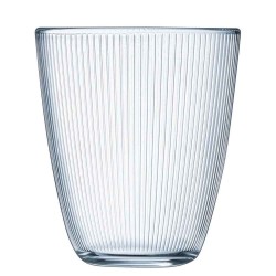 Vaso Alto STRIPY 31cl (12 uds) | Luminarc | Diseño Elegante