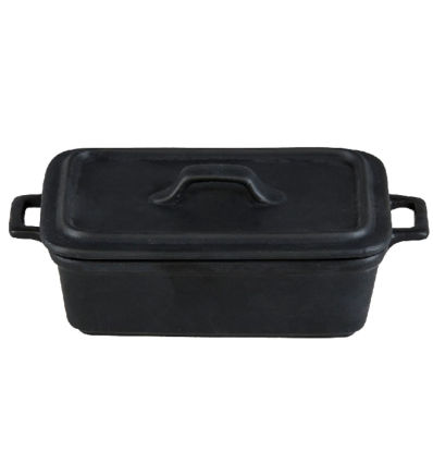 Olla Rectangular Individual Mini Atlantic | 15 cm