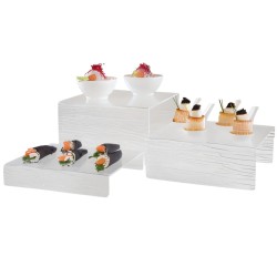 Expositor efecto pizarra apilable 40x20 cm | aps 03615 | Alium Pro