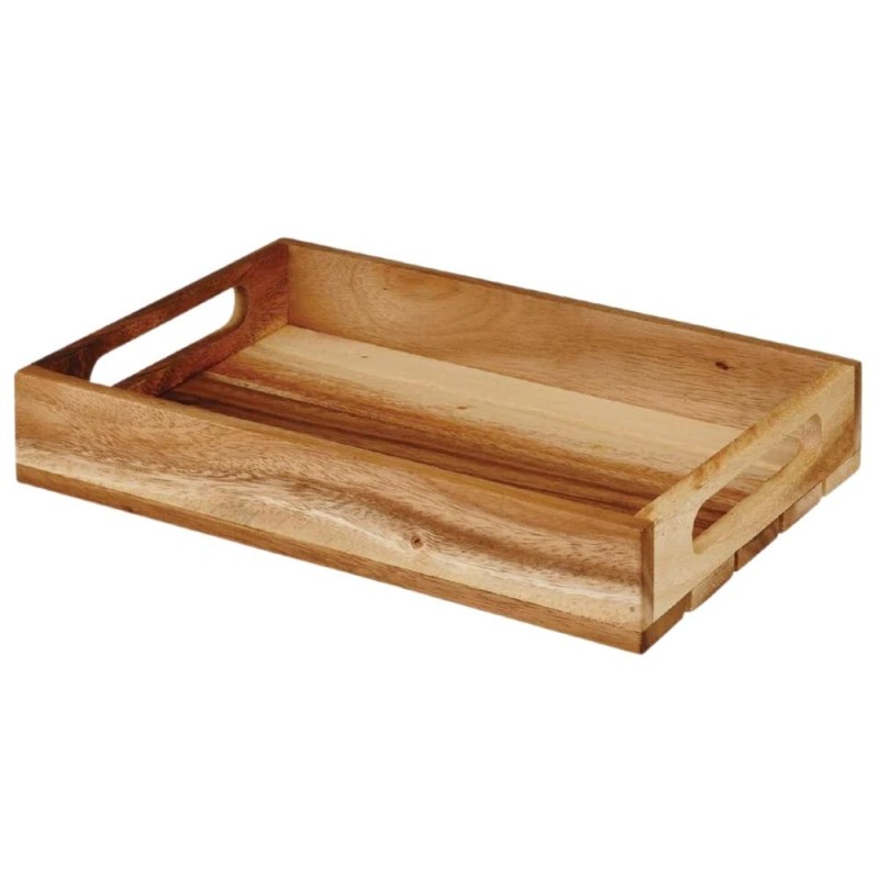 Expositor de madera rectangular 30x20 cm | ZCAWMWCR1 | Alium Pro