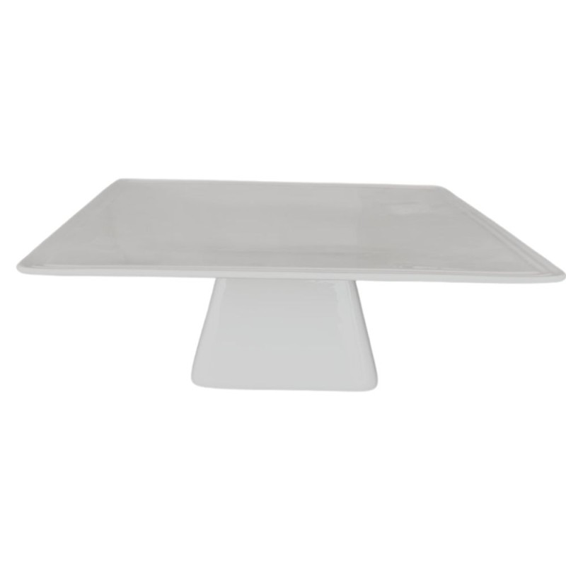 Expositor porcelana 28x28 cm 2 piezas | Buffet profesional | Alium Pro