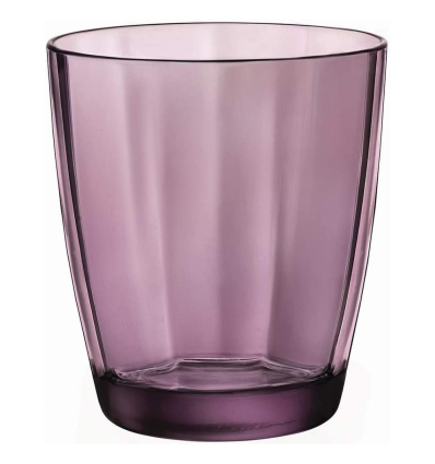 Vasos agua morado PULSAR | 39 CL | 6 uds