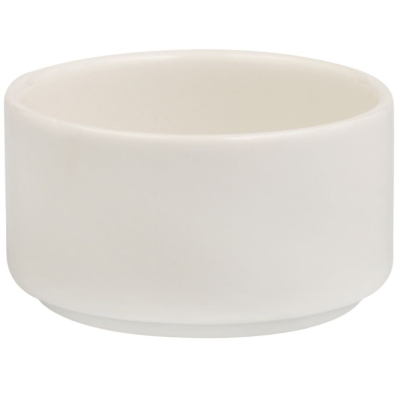 Bol Mini Redondo 7,5 cm | Porcelana Blanca Atlantic | Hostelería Pro