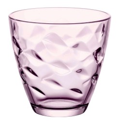 Vasos agua rosas FLORA 26 cl (6 uds) | Elegancia y calidad | Bormioli