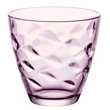 Vasos agua rosas FLORA 26 cl (6 uds) | Elegancia y calidad | Bormioli