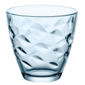 Vasos azules con relieve 26cl Ø8.6x8.2 cm. 6 uds | Bormioli