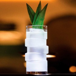 Vasos Collins THE GLITCH 40 cl 6 uds | Diseño artístico para cócteles