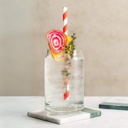 Vasos LATA 35 cl (6 uds) | Diseño moderno en vidrio para refrescos