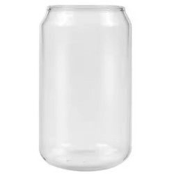 Vasos LATA 35 cl (6 uds) | Diseño moderno en vidrio para refrescos