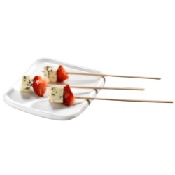 Plato Mini Rectangular 12,5x10,5 cm | Pujadas | 24 uds | Hostelería