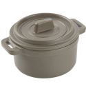 Mini Cacerola Redonda con Tapa Ø10 cm Gris
