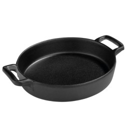 Mini Cacerola Ovalada Negra 18x13 cm | PUJADAS P23843 | Hostelería