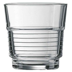 Vasos SPIRALE 25 cl Arcoroc 6 uds | Apilables, templados y resistentes