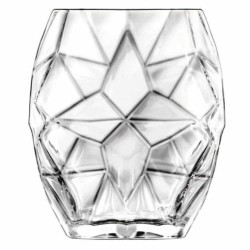 Vasos PREZIOSO 50 cl (4 uds) | Vidrio martillado, alta transparencia
