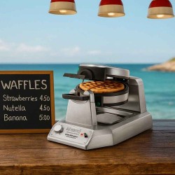 Gofrera Doble Profesional | 50 Gofres/Hora | Pujadas WW200E