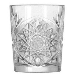 Vasos agua HOBSTAR 35 cl 6 uds | Diseño vintage con relieve decorativo