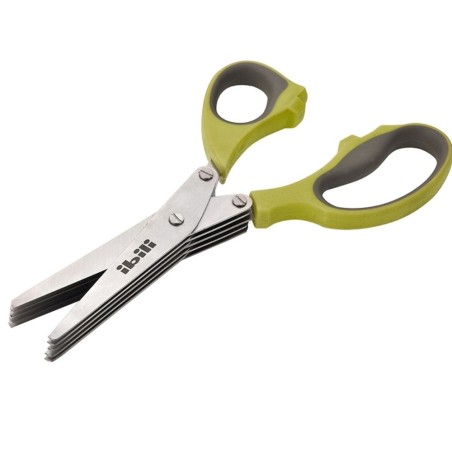 Tijeras para hierbas 22 cm | Pack 6 multihoja | Cocina profesional