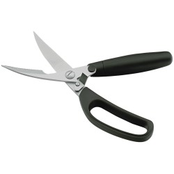 Tijera para aves Lacor Black 27 cm|Corte potente y preciso para carne