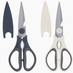 Tijeras multiusos BALTIC 21 cm con funda | Cascanueces y abrebotellas