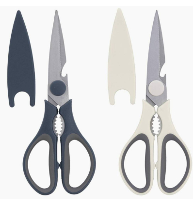 Tijeras multiusos surtidas con funda BALTIC | 21 cm | 12 uds
