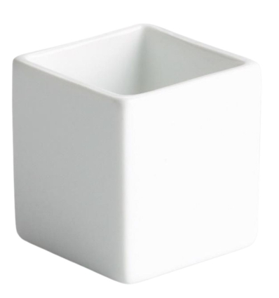 Bol cuadrado mini | 5×5×4 cm | 6 uds