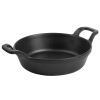 Mini cazuela melamina negra Magma | Ø 16 cm | 6 uds
