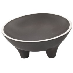 Mini bol Spheric Sake | Premium | 12,5 cm | Negro