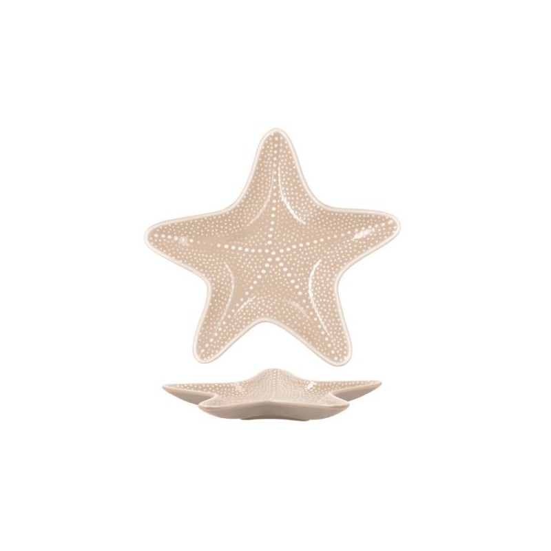 Bandejas de estrella de mar 20x19x2cm | AURA STELA | (6 uds)