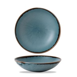 Plato HARVEST Hondo azul