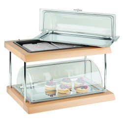 Expositor Buffet Frío de 12 Piezas |Hostelería| Buffet|APS Ref. 11541