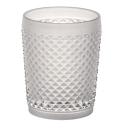 Vasos bajos de Whisky con relieve diamante || varios colores