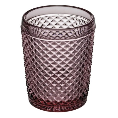 Vasos bajos de Whisky con relieve diamante || varios colores