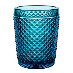 Vasos bajos de Whisky con relieve diamante || varios colores