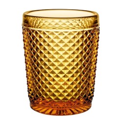 Vasos bajos de Whisky con relieve diamante || varios colores