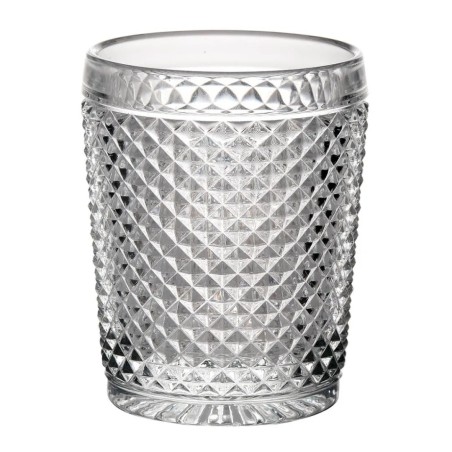Vasos bajos de Whisky con relieve diamante || varios colores