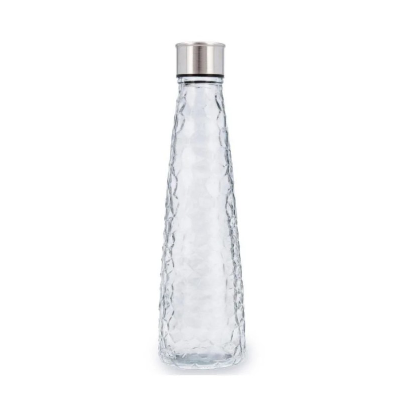 Botella cristal 75cl con tapón inox Viba Quid pack 12