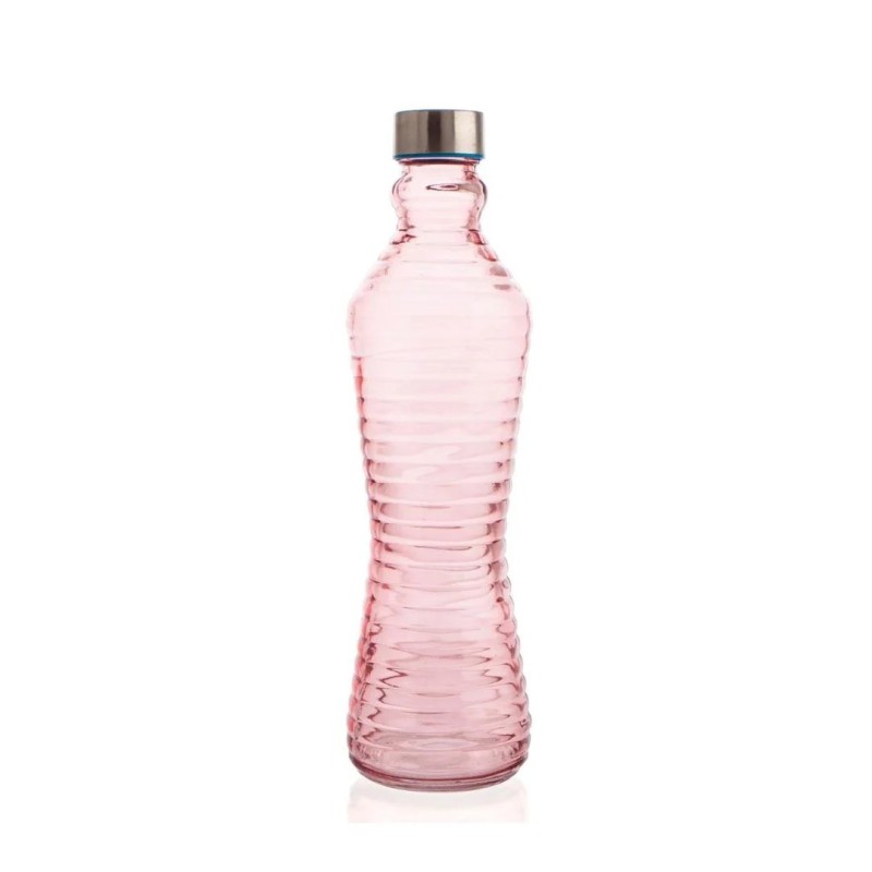 Botella Cristal LINE 1 L | Tapón | 6 uds