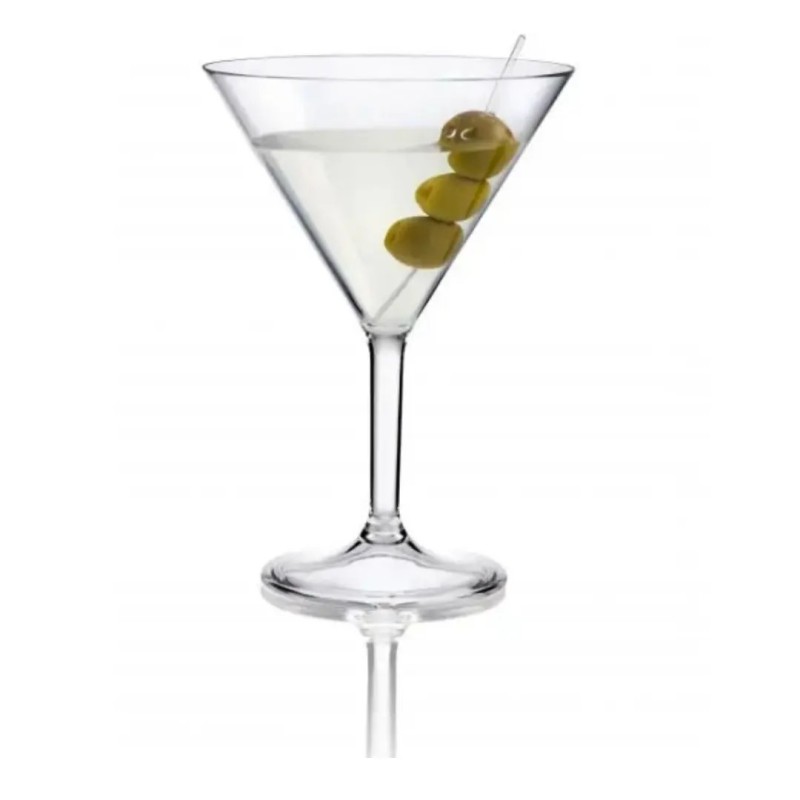 Copa Martini Plástico SAN 30cl  24 Uds