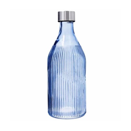 Botella de Cristal MAISON 1 L | Azul Marino | 12 Uds
