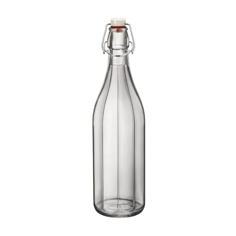 Botella de Cristal Oxford 1 L | Tapón Hermético