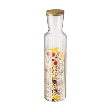 Botella Vidrio LINES 1,5 L | Tapa de Corcho