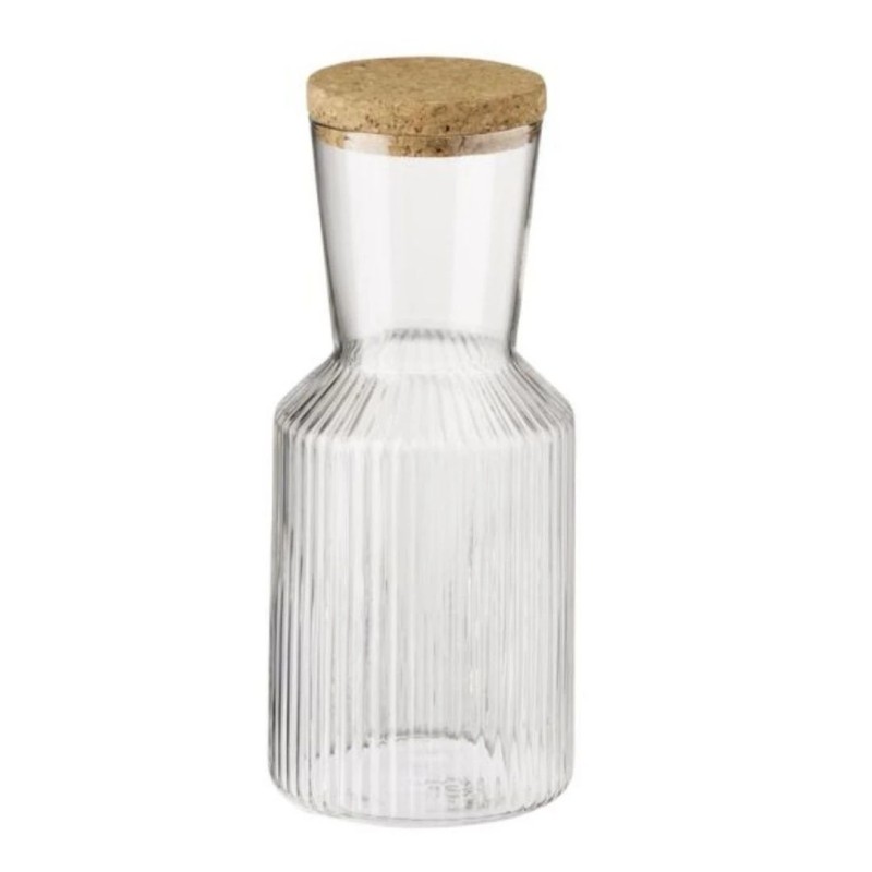 Botella Vidrio LINES 0,5 L | Tapa de Corcho